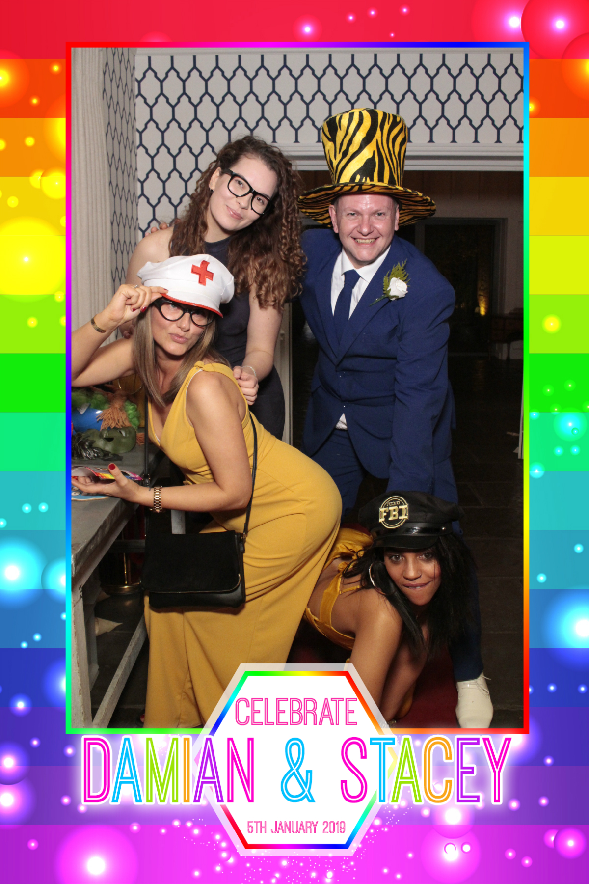 Damian and Stacey's Wedding | View more photos from the event at gallery.myphotoboothexperience.co.uk/u/MyPhotoBoothExperienceLtd/Damian-and-Staceys-Wedding